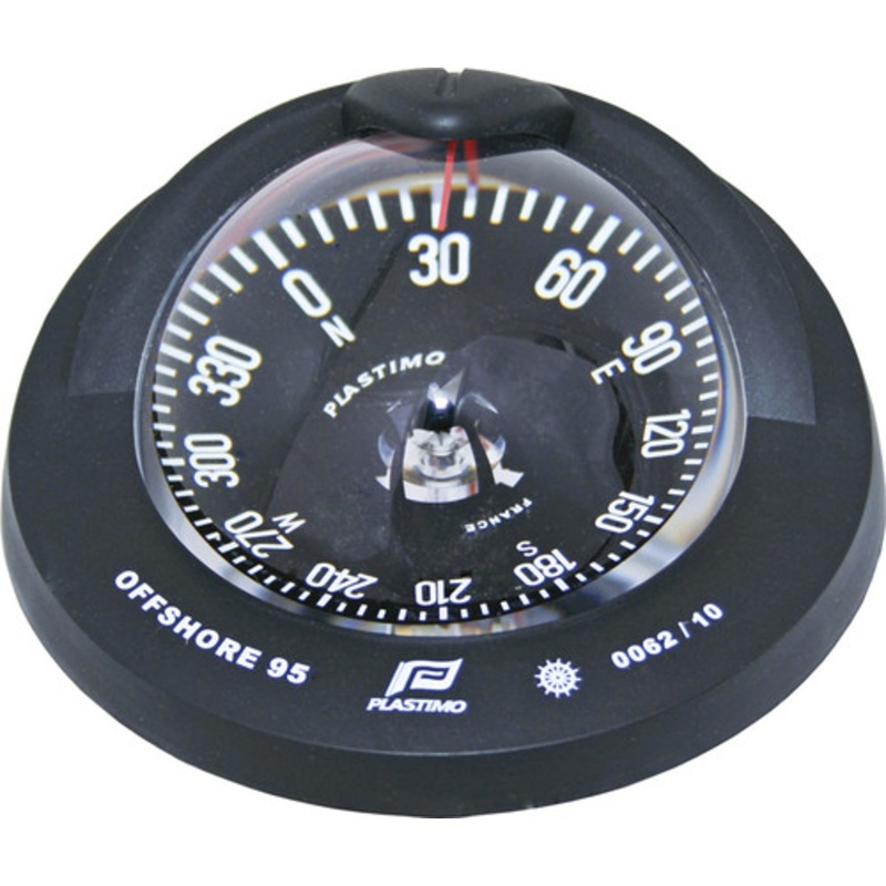 Offshore 95 Powerboat Compass Black, Flush
