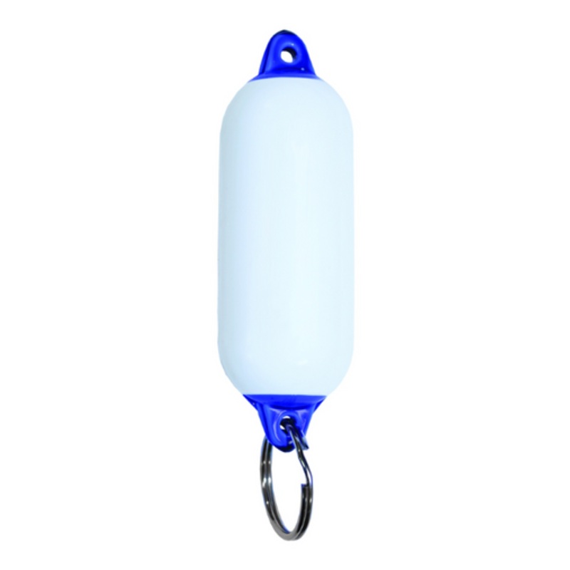 Keyring Floating Fender White/Blue