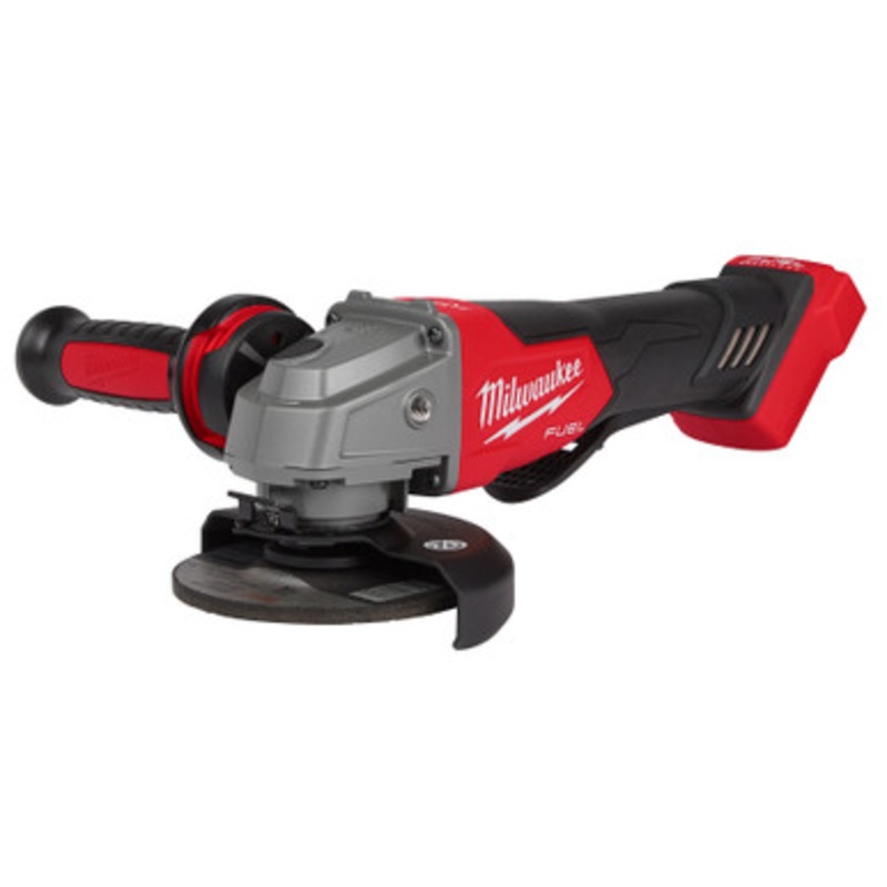 Milwaukee M18 FUEL 4-1/2 / 5 Braking Grinder Paddle Switch, No-Lock