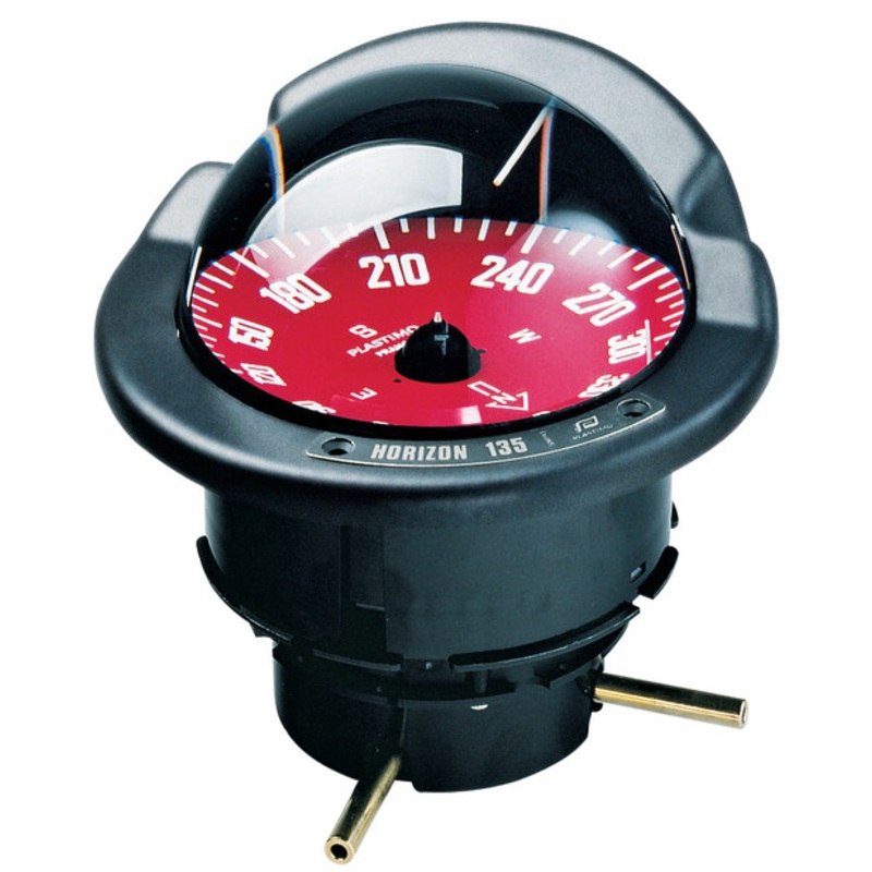 Horizon 135 Power & Sail Compass – Red