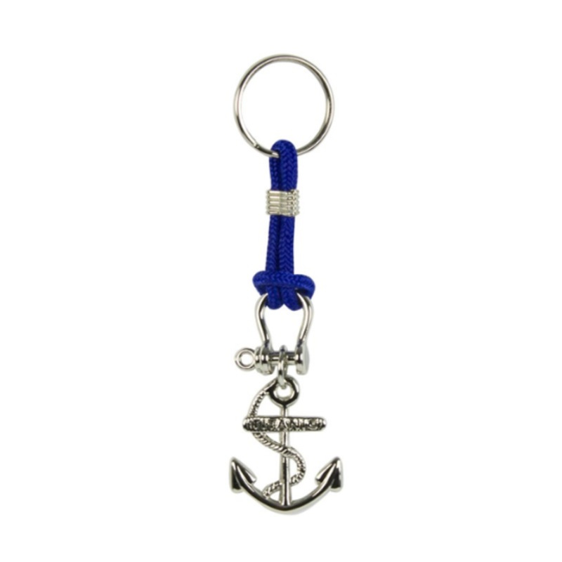Keyring with Anchor and Shackle