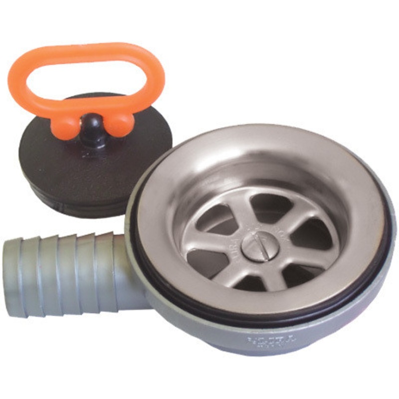 Sink Waste&Plug 90Dg 25mm