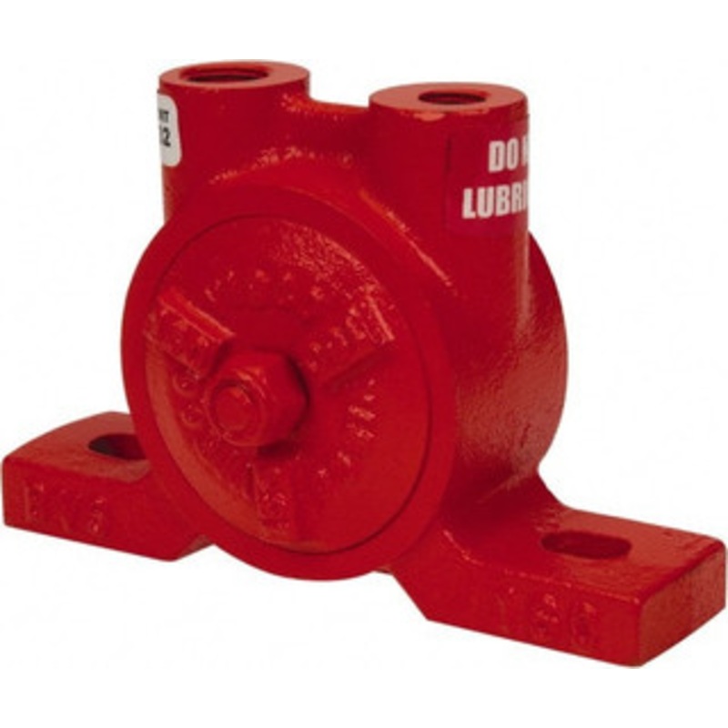 Vibco Vibrators 160 Lb. Force, 8 Cubic Feet per Minute, 11,000 RPM, 70 Decibel, Pneumatic Vibrator 5-3/16 Long x 2-3/4 Wide x 3-7/16 High, 1/4 Port Inlet, 3/8 Port Outlet BVS-160CI – 36674653