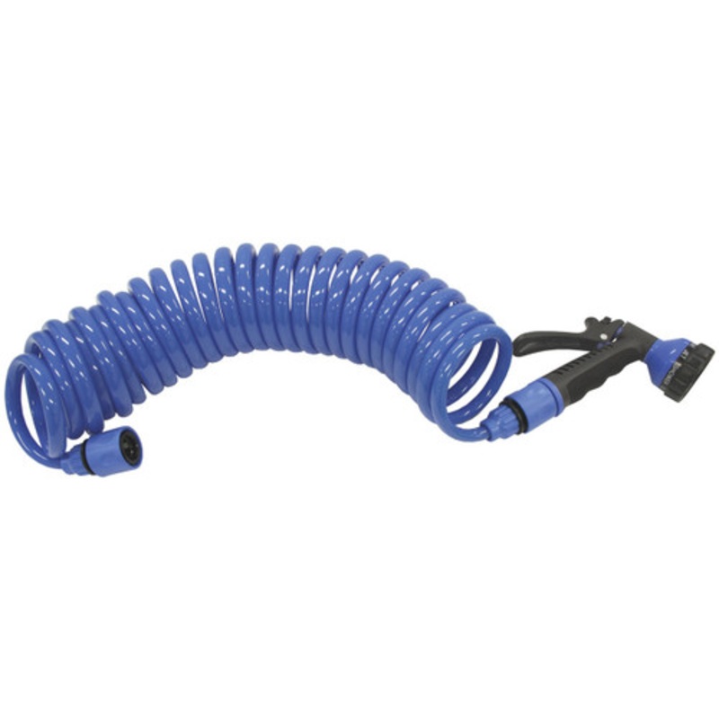 Coiled Hose & Gun 4.5 Mtr