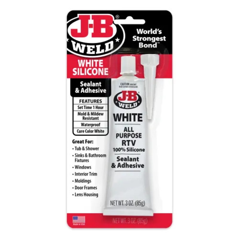 JB Weld White Silicone Sealant