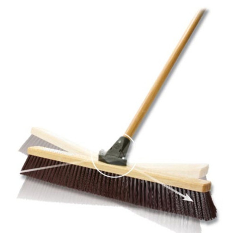 Magnolia FlexSweep Brown Plastic Fill Push Broom