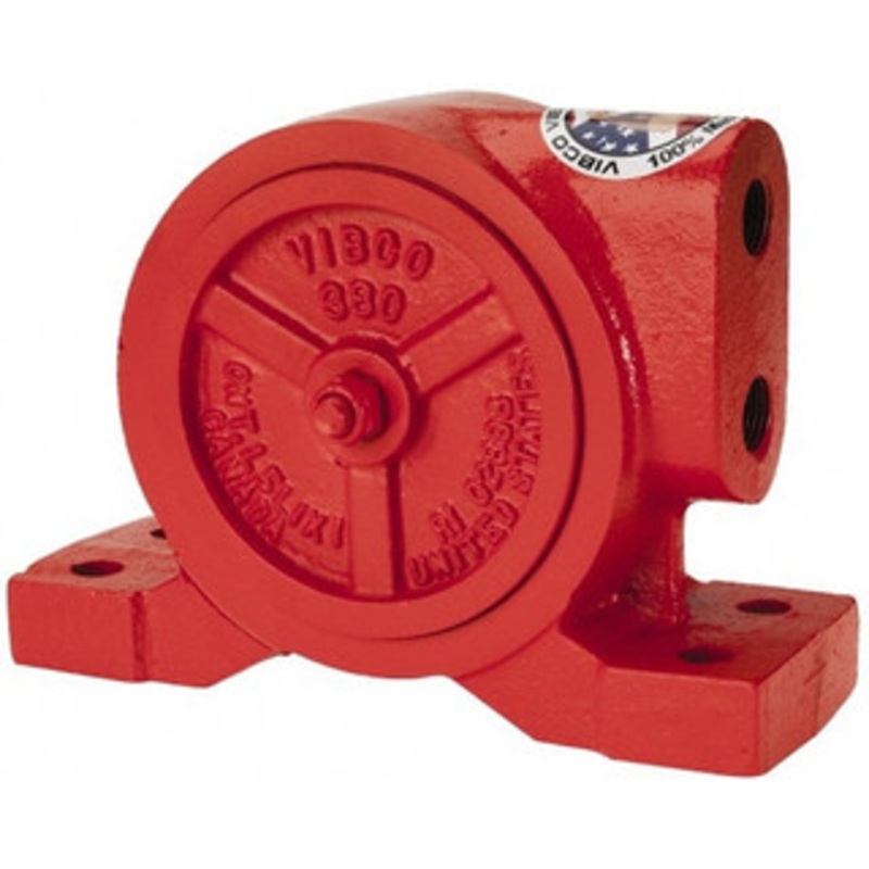 Vibco Vibrators 600 Lb. Force, 20 Cubic Feet per Minute, 6,500 RPM, 78 Decibel, Pneumatic Vibrator 6-5/8 Long x 2-1/8 Wide x 4-7/8 High, 3/8 Port Inlet, 3/8 Port Outlet V-41CI – 36675049