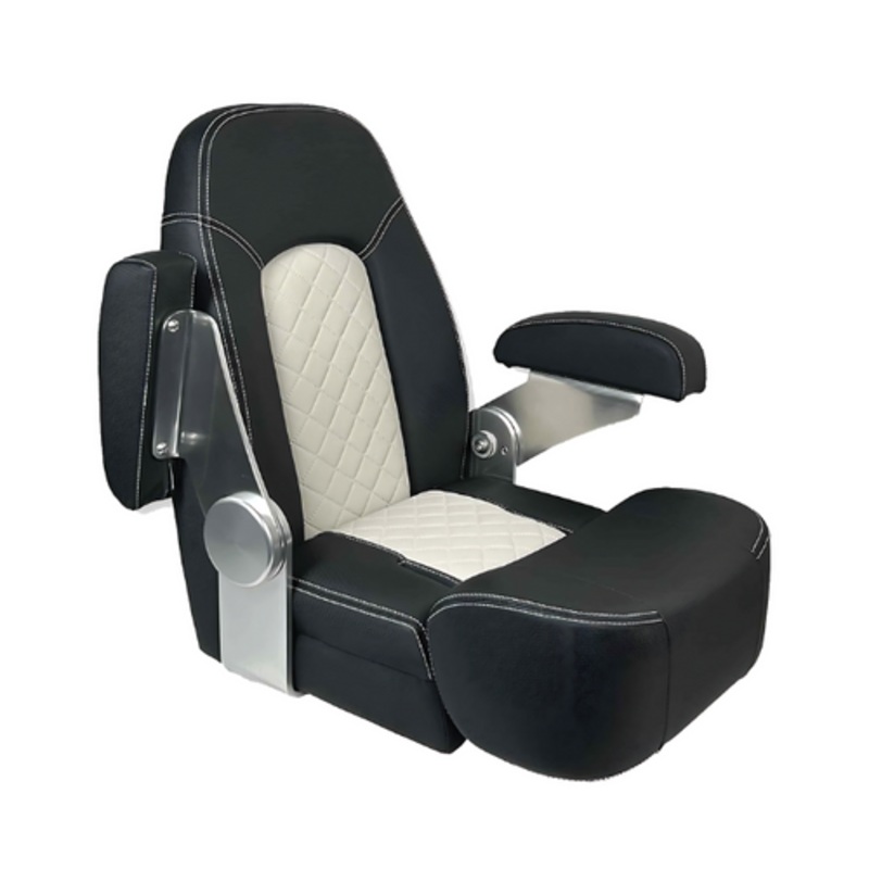 Seat HM58 Deluxe Flip-Up Black/White