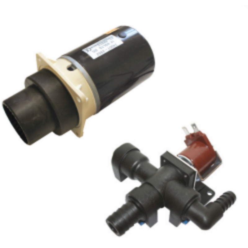 Motor and Macerator Quiet Flush 12v