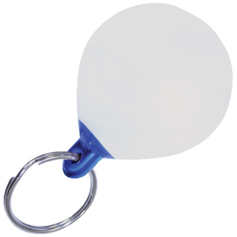 Keyring Floating Buoy White/Blue