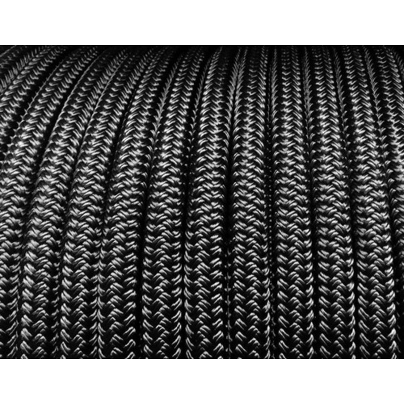 Black Double Braid 16mm x 100metres