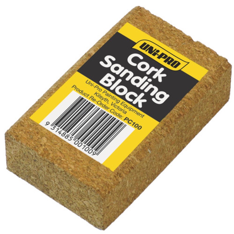 Cork Sanding Block