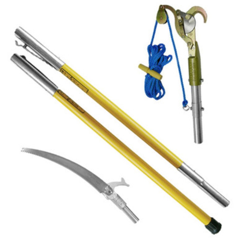 FG Series Manual Pole Saw and Tree Pruner Kit – 1 1/4