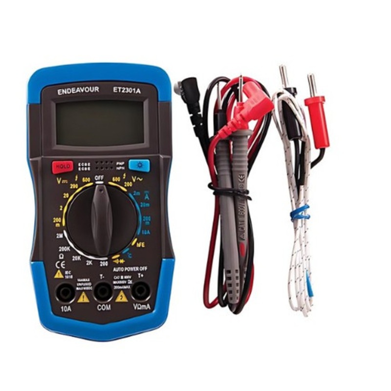 Multimeter Manual Range Digital