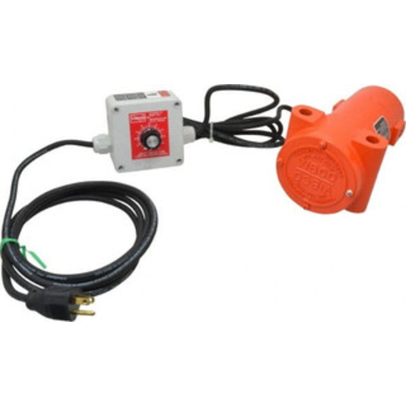 Vibco Vibrators 1 Phase, 2.6 Amp, 115 Volt, 8-3/16 Long, Electric Vibrators 0 to 200 Lbs. Force, 70 Decibels SCR-200 – 36674448