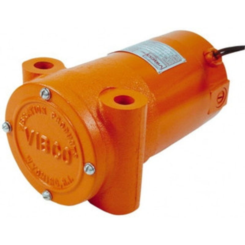 Vibco Vibrators 22 Amp, 12 Volt, 8-1/4 Long, Electric Vibrators 0 to 400 Lbs. Force, 75 Decibels DC-450T – 36674406