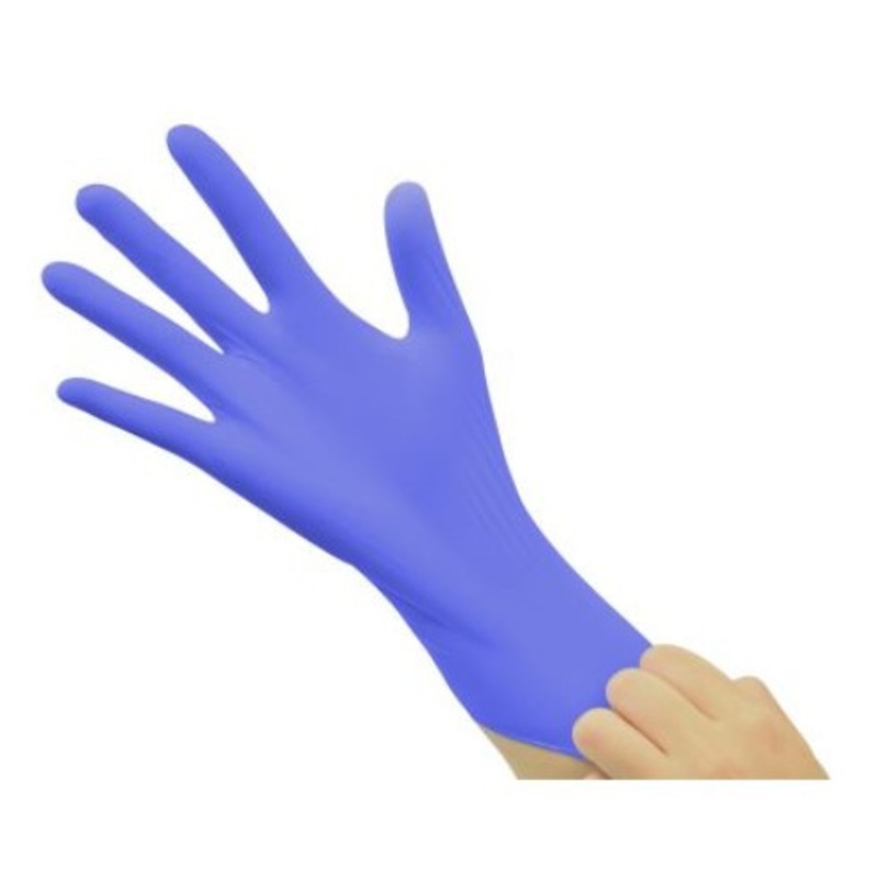 Gloves Disposable Nitrile Purple Large – 200pk