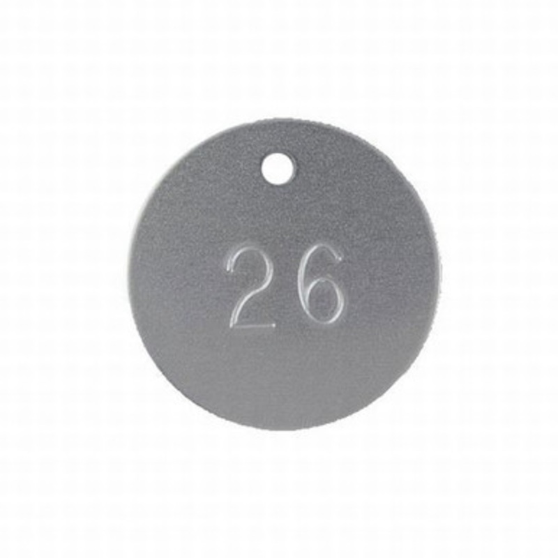 Round Aluminum Tree Tags
