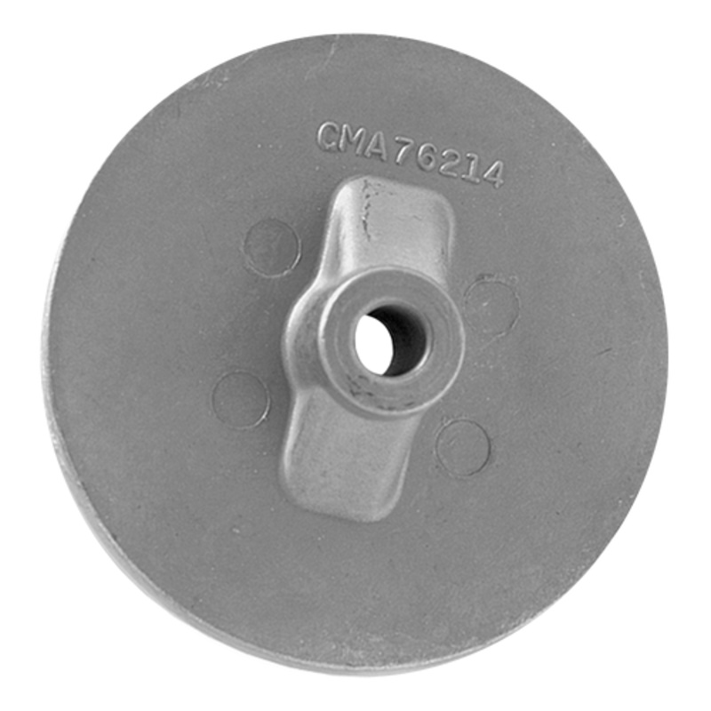 Round Mercury Anode