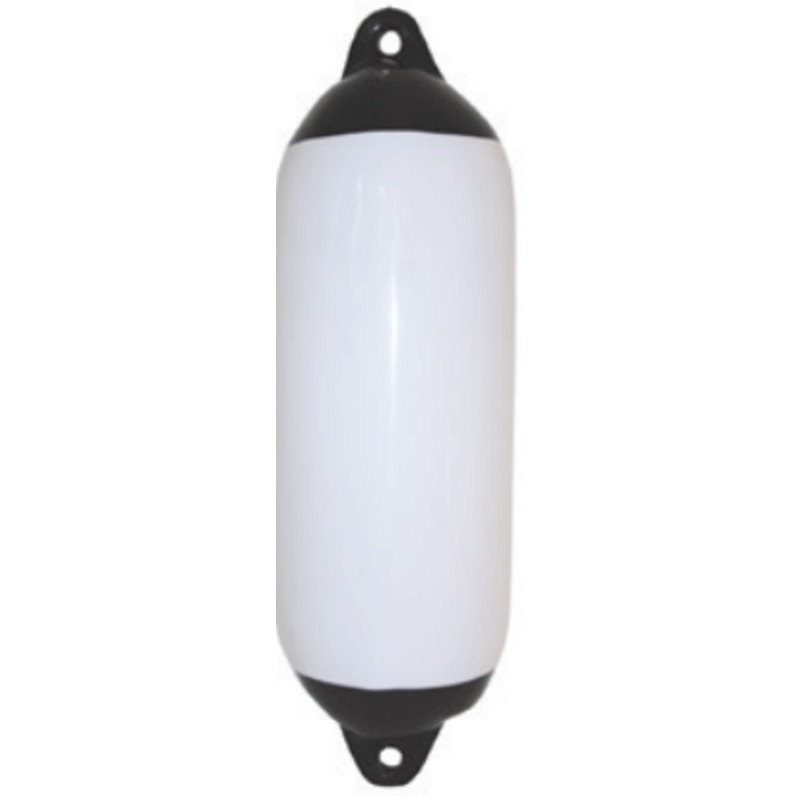 Fender White with Black Tip