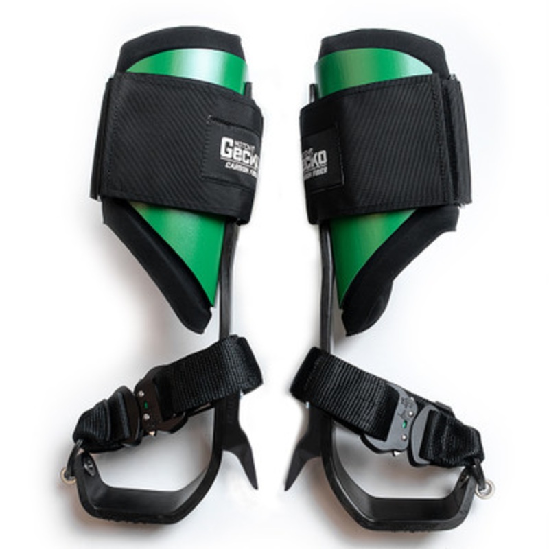 Notch Gecko Carbon Fiber Climbers (Pole Gaffs) with straps
