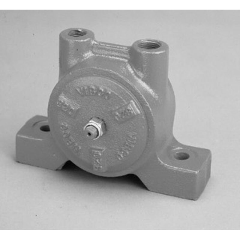 Vibco Vibrators 900 Lb. Force, 21 Cubic Feet per Minute, 4,500 RPM, 77 Decibel, Pneumatic Vibrator 8-13/16 Long x 4-3/4 Wide x 5-3/4 High, 1/2 Port Inlet, 3/4 Port Outlet BVS-510CI – 36674711