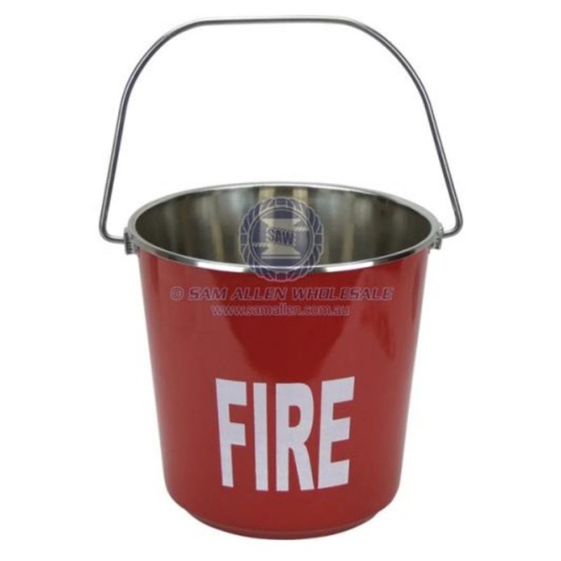 Fire Bucket 9 Ltr S/S