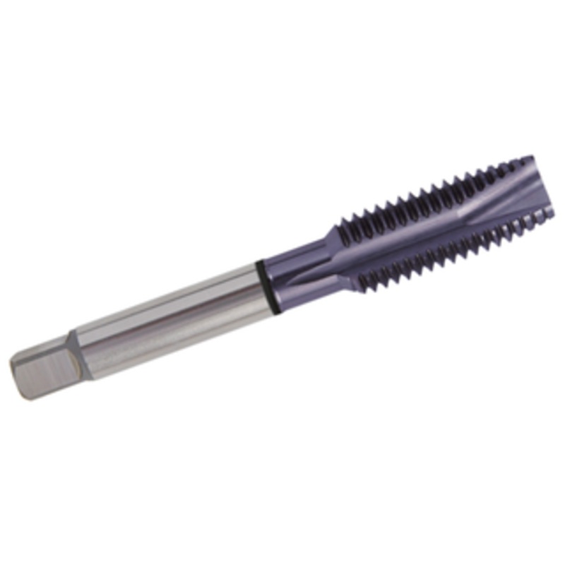 YG-1 3 Flute TiCN Coated H.S.S. Spiral Pointed Plug Tap, 8mmX1.25mm Thread Size – D5 Limit