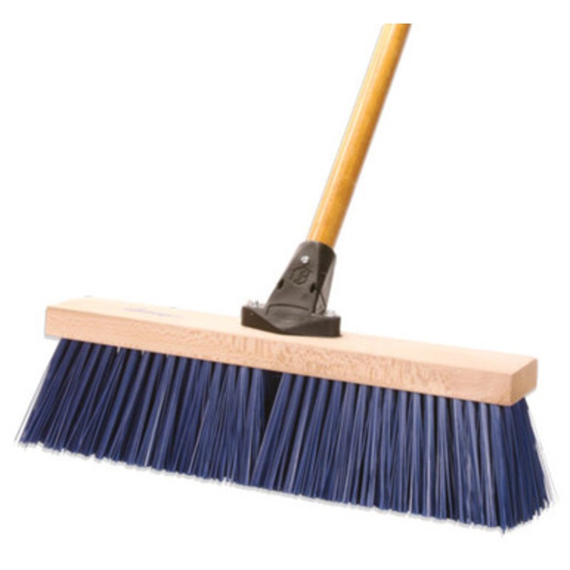 Magnolia FlexSweep Big Blue Plasitc Fill Push Broom