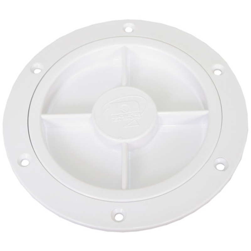 Port Lid Only -100mm Wht