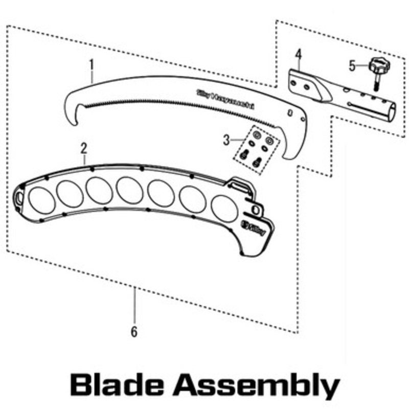 Silky Hayauchi Pole Saw Replacement Parts