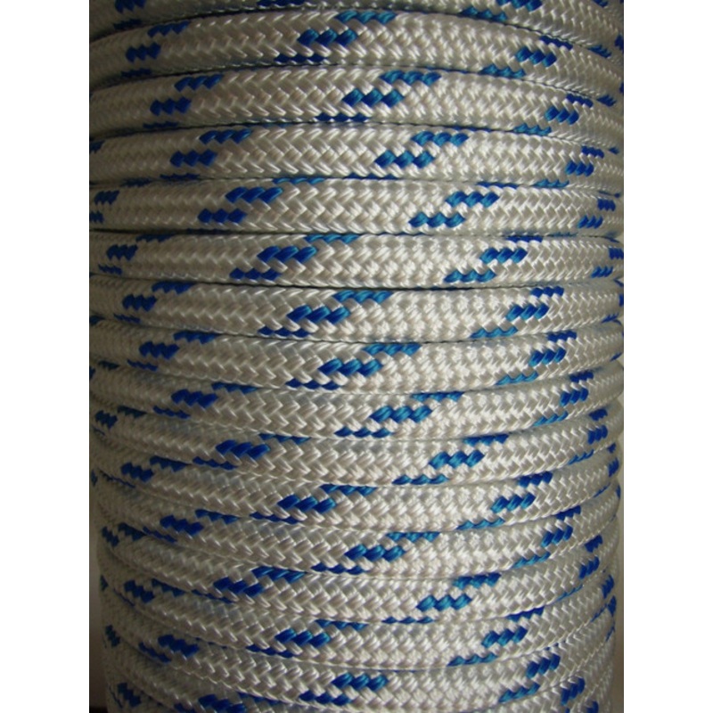 Blue Fleck Double Braid 12mm x 100metres