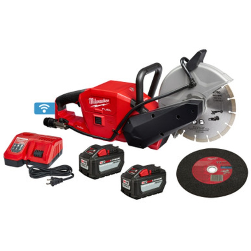 Milwaukee M18 FUEL 9 Cut-Off Saw w/ ONE-KEY Kit