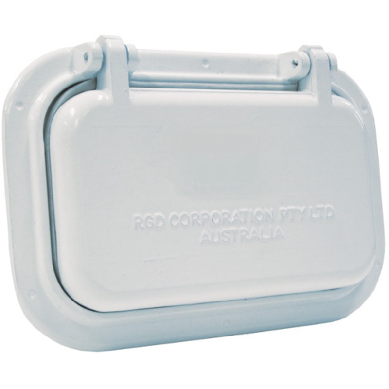 Scupper – White Alloy Sml