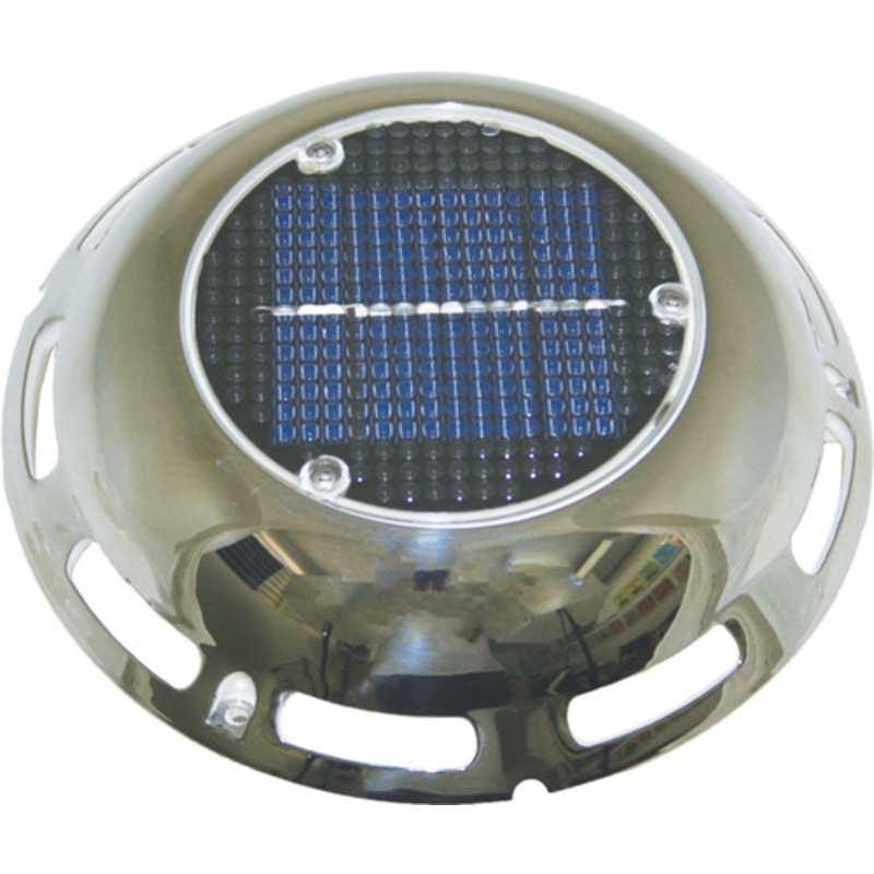 Solar Vent with Battery S/S