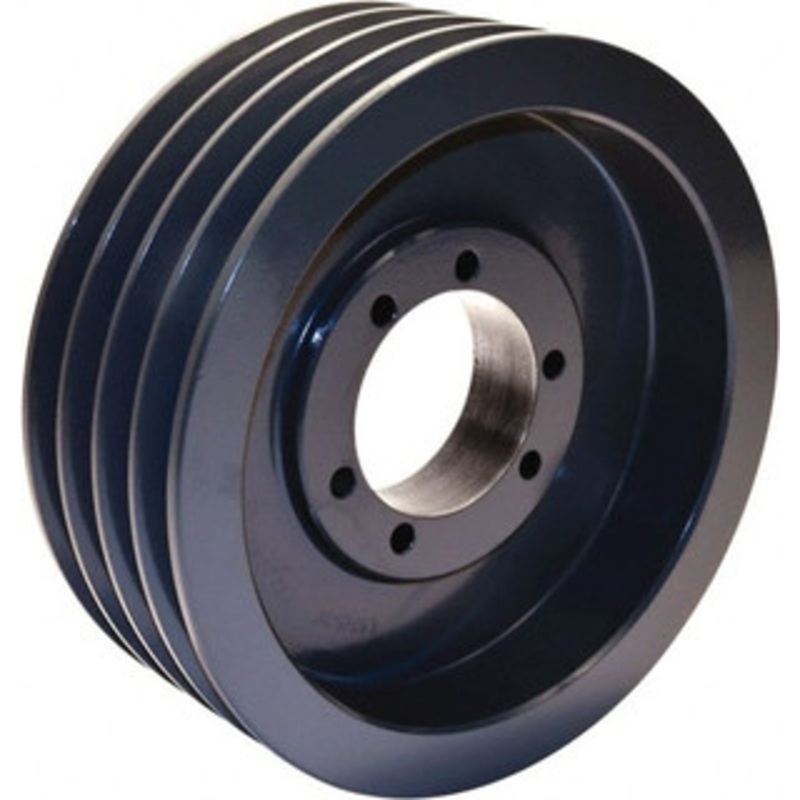 TB Woods 4 Groove, 1/2 to 2-1/2 Bore Diam, 8 Outside Diam, QD Bushed V Belt Sheave 8.00 3V Diam Belt Pitch 3V804 – 55520399