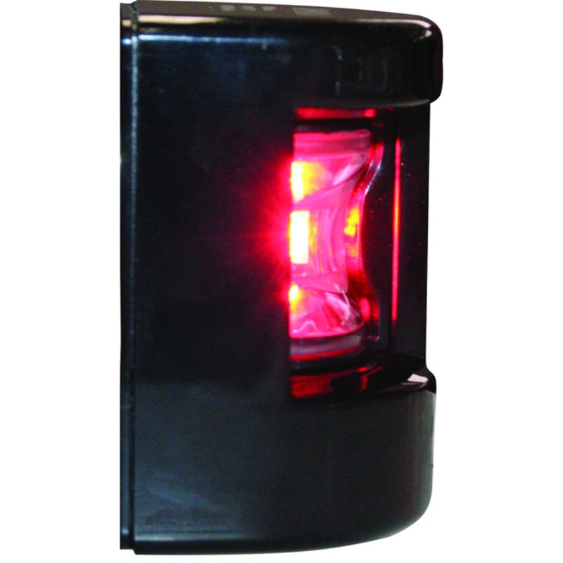 ‘FOS 12’ LED Prt & Stb lights – Black vertical mount