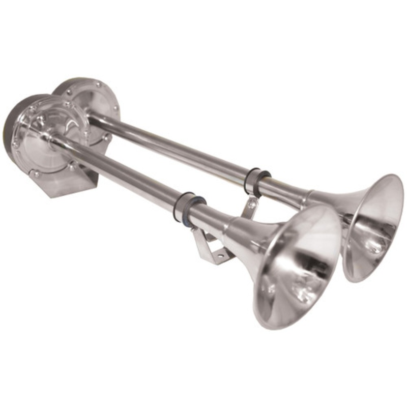 Horn Dual Tone Stainless 24v