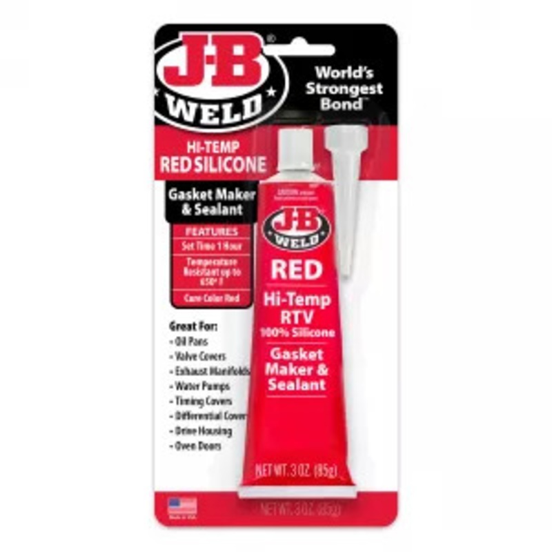 JB Weld Hi Temp Red RTV 85g