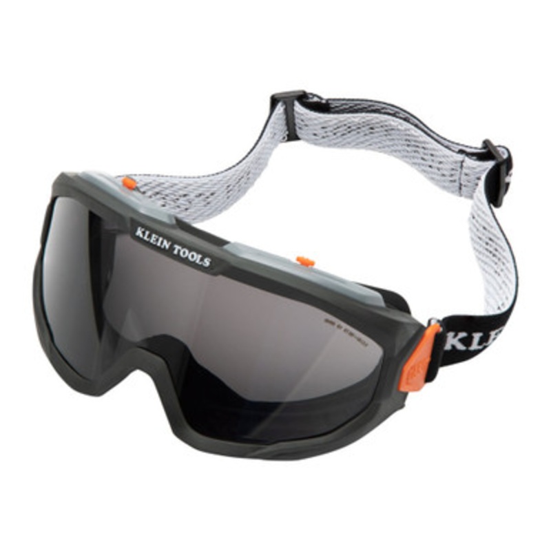 Klein Safety Goggles, Gray Lens