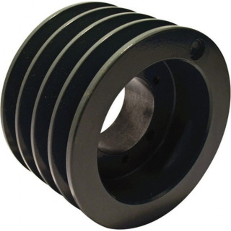 TB Woods 4 Groove, 1/2 to 2-15/16 Bore Diam, 7.9 Outside Diam, QD Bushed V Belt Sheave 7.50 C Diam Belt Pitch 754C – 82246521