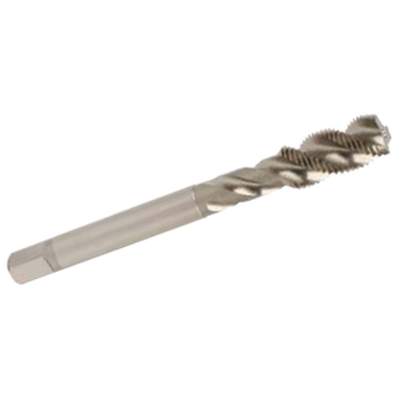 YMW Taps 4 Flute Vanadium H.S.S. Spiral Fluted Bottoming Tap, 1-8 Thread Size H4 Limit