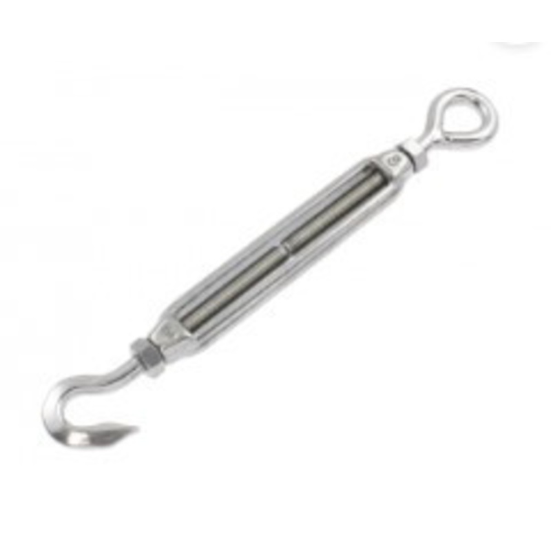Turnbuckle Hook/Eye S/S 6mm