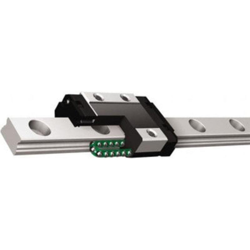 THK 30.8mm Block L x 20mm W x 8.5mm H, 10mm Transverse Hole Spcg, 15mm Lateral Hole Spcg, 2-Row Mini SRS7GM Assembly M3x2.8 Block Hole, 55mm Rail L x 9mm W x 5.5mm H, 10mm Assembly H, 0mm Overhang SRS9XGMUU+55LM – 69855542