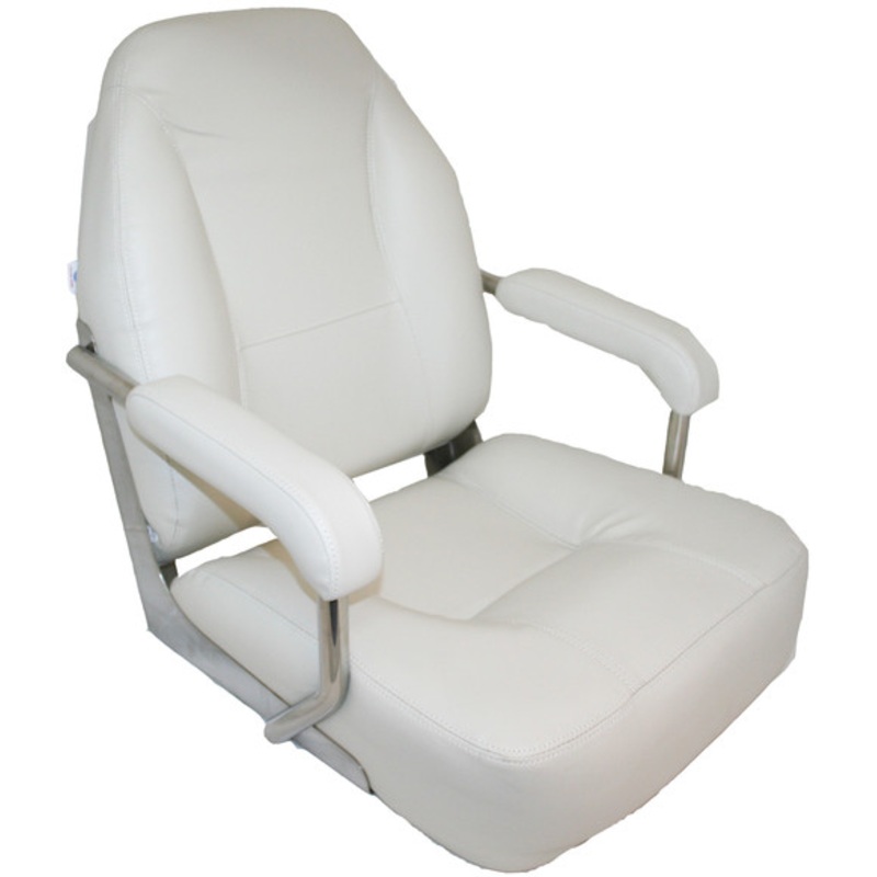 MOJO Deluxe Helmsman Seat White
