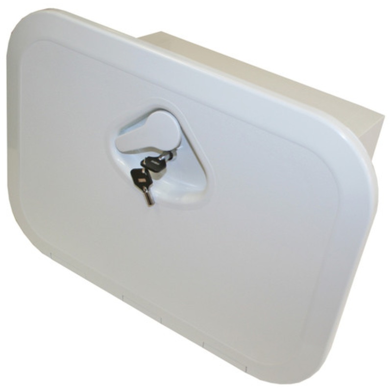 Nuova Rade Hatch -Deluxe Box/Lock White