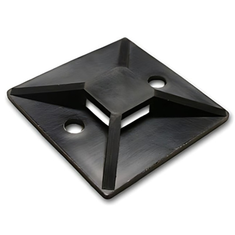 Cable Tie Mounts Black 5mm
