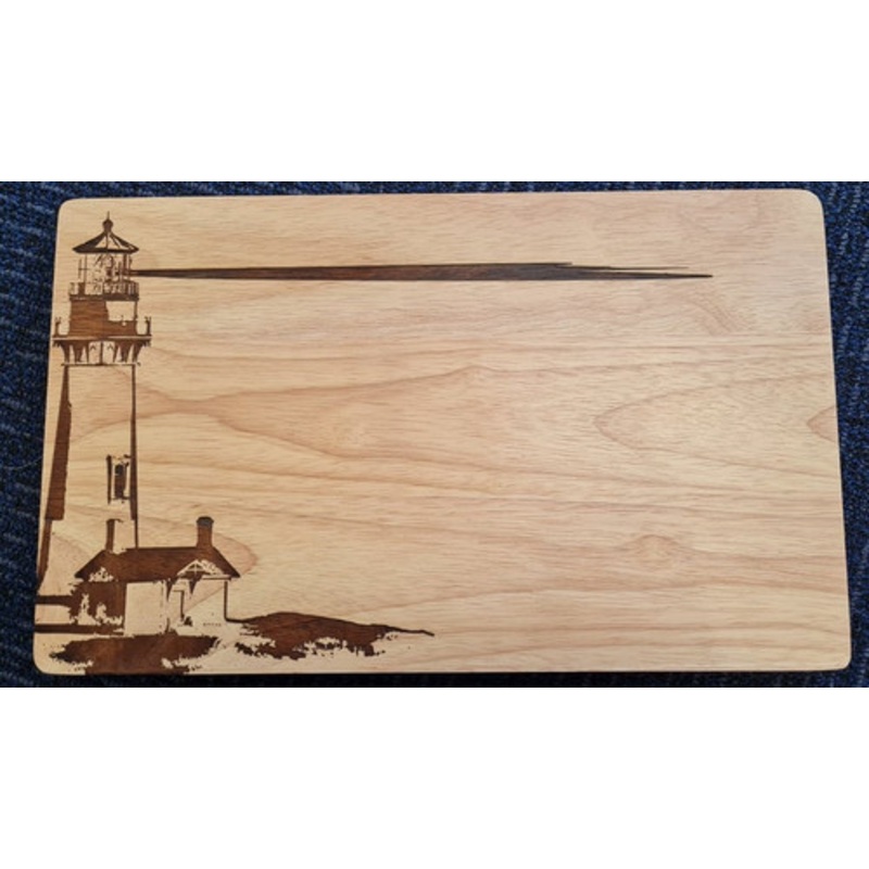 Cheese Board with Lighthouse Design