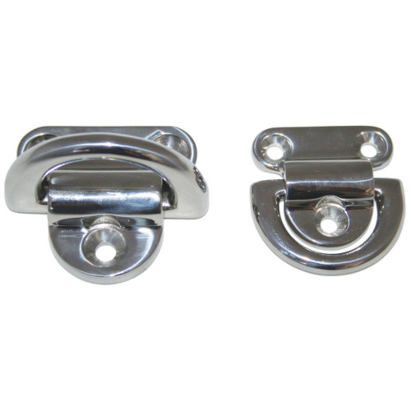 Eye Plate Folding S/S 6mm, 316 Grade Steel