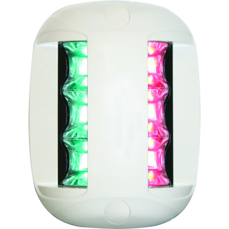 ‘FOS 20’ LED Bi-Colour Light – White Vertical Mount